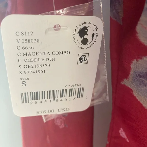 Free People Vibrant Red Top - Picture 4 of 5